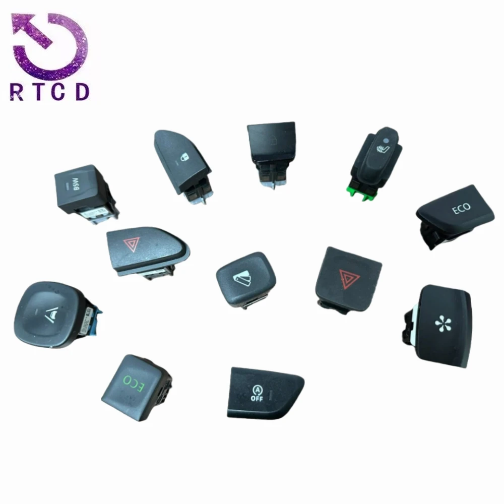 Interruptores ECO start stop con ACC y luces emergencia para Renault - imagen 2