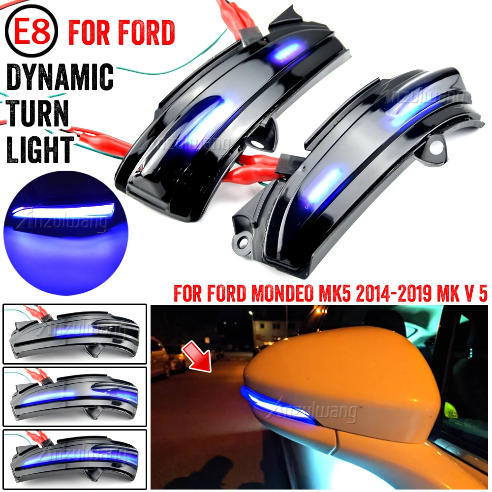 Intermitentes LED dinámicos para los retrovisores del Ford Mondeo