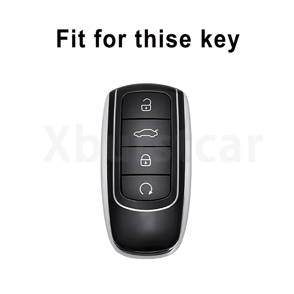 Protector de llave Chery Tiggo 8 Pro y Plus - cuero TPU - imagen 2