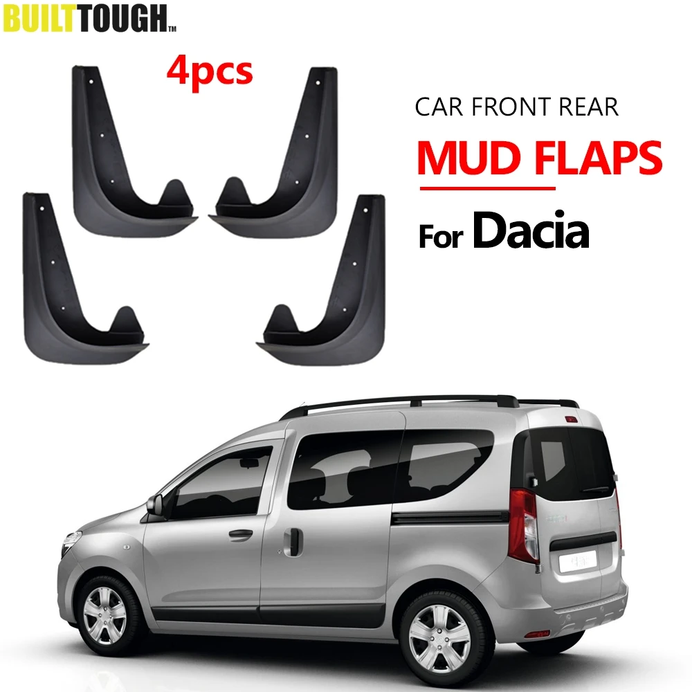 Juego guardabarros universal para Dacia Duster, Sandero y Lodgy