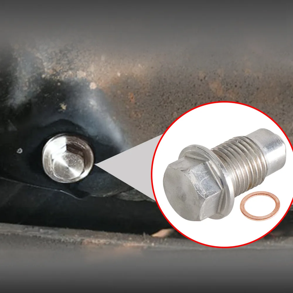 Tapón magnético de aceite universal M8-M18 para cárter - imagen 4