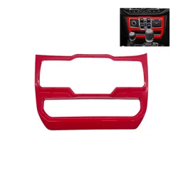 Cubierta embellecedora del Panel del interruptor de la ventana del tablero central para Jeep Wrangler JL JLU Gladiator JT 2018-2024, accesorios interiores