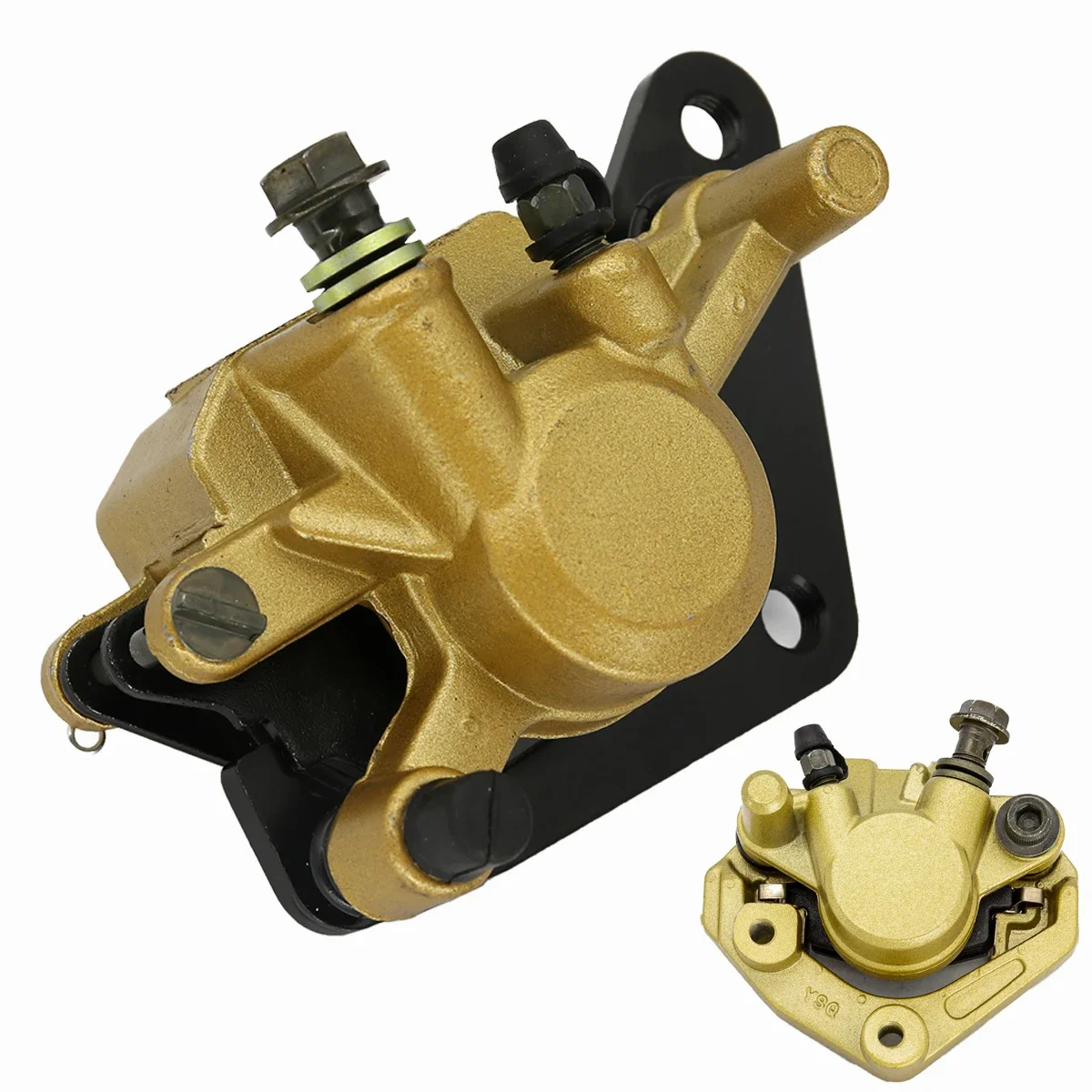 Yamaha YBR125 Pinza de freno delantera con pastillas y soporte