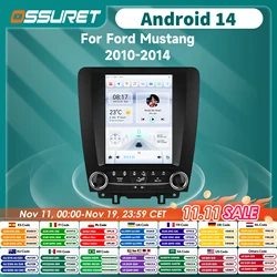 Autorradio Android 13 para Ford Mustang 2010-2014 con GPS y CarPlay