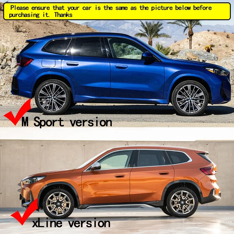 Guardabarros delanteros y traseros BMW X1 IX1 U11 M35i M Sport 2022-24 - imagen 2