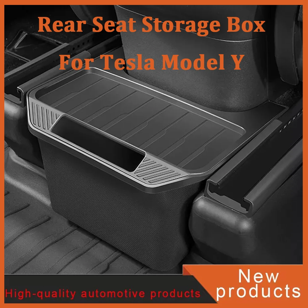 Organizador trasero de asiento para Tesla Model Y 2021-2024