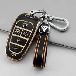 Funda TPU para llave coche compatible Hyundai Santa Fe y Tucson 2022