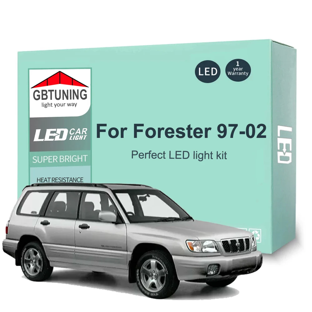 Kit LED Canbus para maletero e interior – Subaru Forester SF