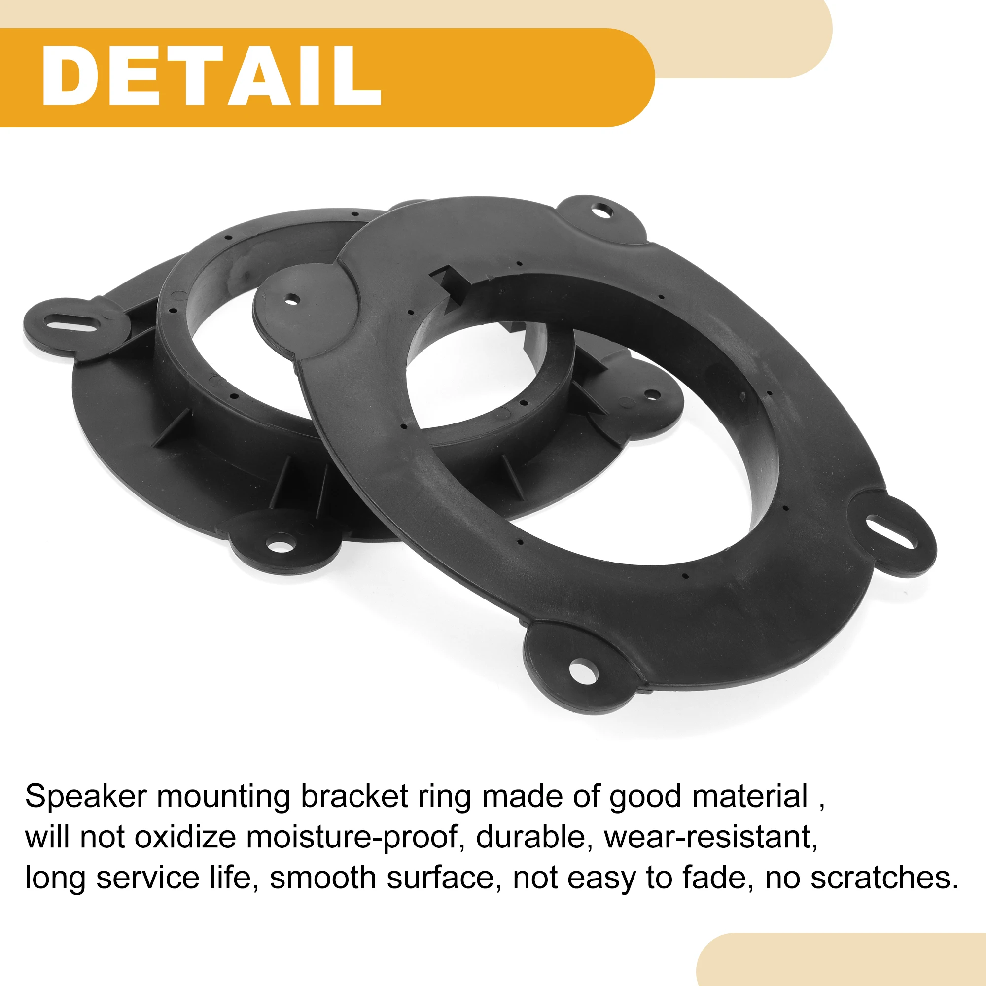 X Autohaux Altavoz Espaciador Anillo Tweeter Altavoz Espaciador Adador para Toyota Avalon 19-23 2 Piezas - imagen 3