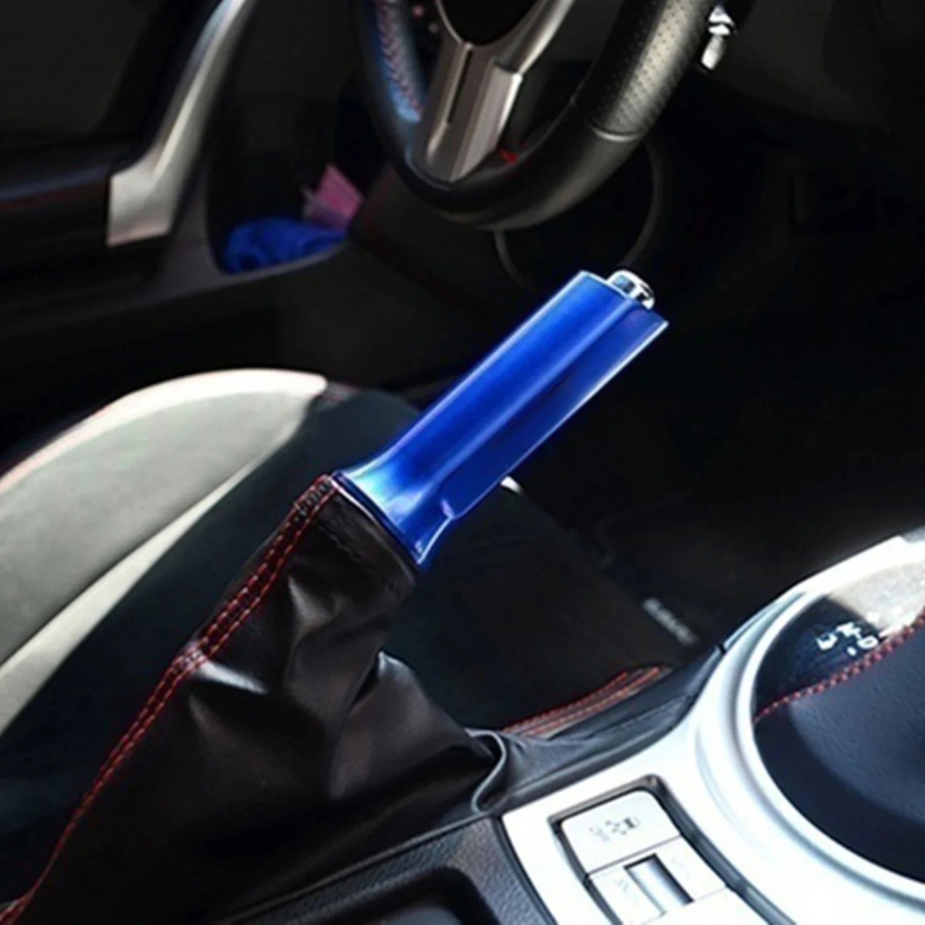 Funda aluminio freno mano estilo JDM universal racing - imagen 3