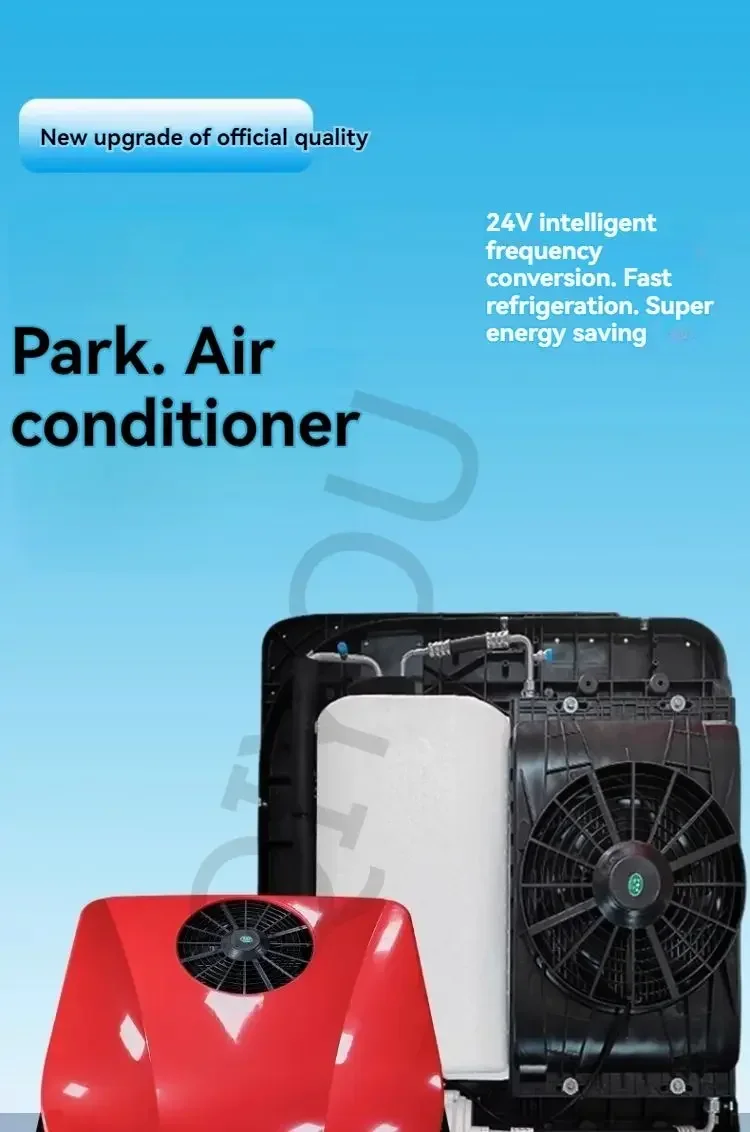 Aire acondicionado inverter tipo tragaluz instalado en camión