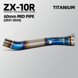 Adaptador escape titanio 60mm Kawasaki ZX-10R 2021-2025
