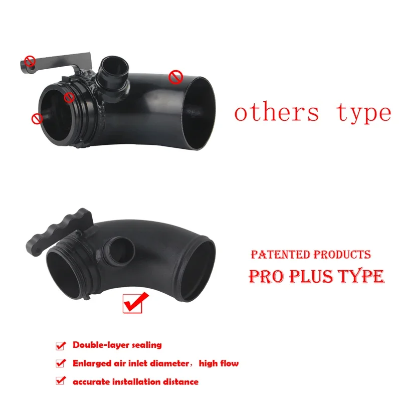 Manguera de admisión Turbo para VW Golf MK7 R - imagen 5