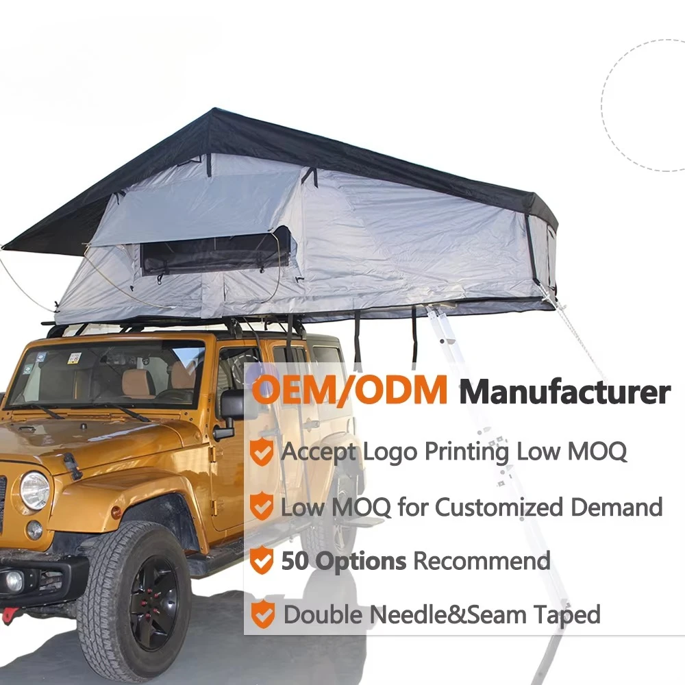 Oxford tienda de campaña poliéster con toldo para RV 4x4 - imagen 3