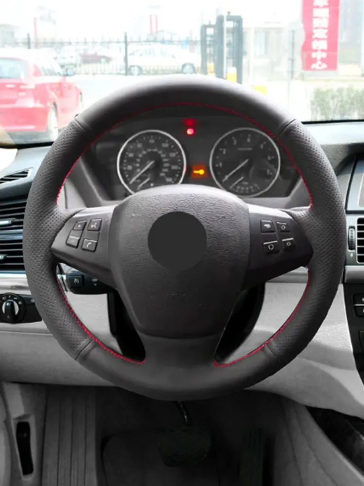 Funda volante microfibra perforada BMW X5 E70 – Antideslizante