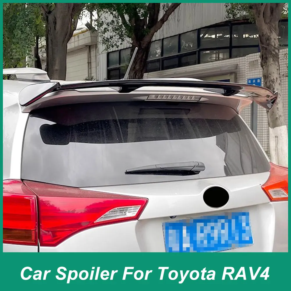 Alerón trasero ABS negro para Toyota RAV4 2016-2023