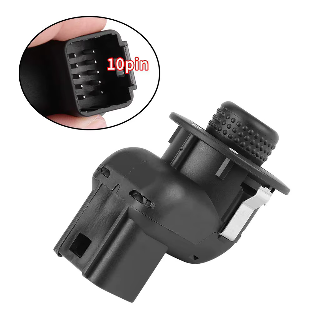 Interruptor de ajuste de espejo eléctrico, botón de perilla de Control de espejo retrovisor para Renault Clio III Mk3 Laguna 2 Scenic Megane 2 8200676533 - imagen 3