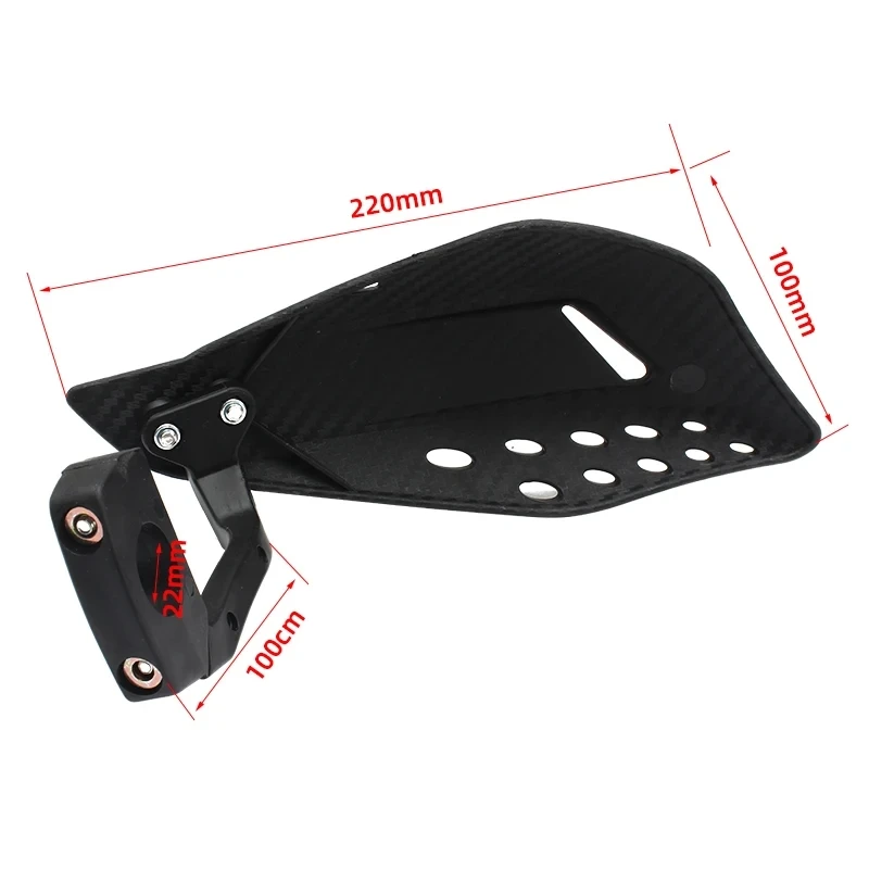 Paramanos motocross 22 mm para manillar de moto enduro - imagen 2