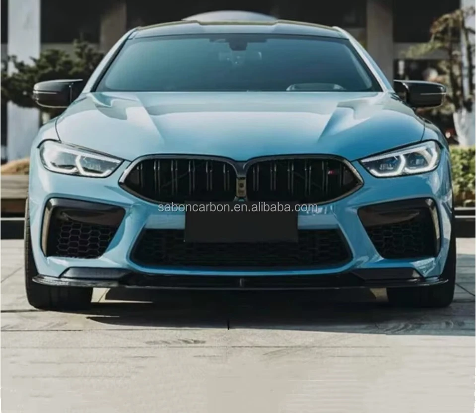 Splitter delantero AC de fibra de carbono para BMW M8 F91-F93 - imagen 5