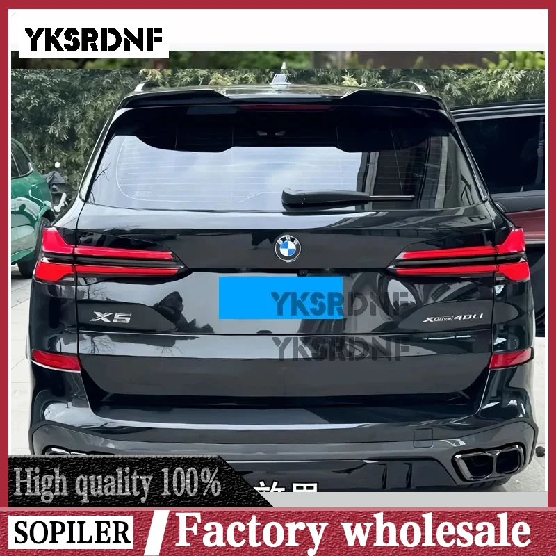 Alerón trasero ABS negro brillante para BMW G05 X5 y X5M 2019-2024