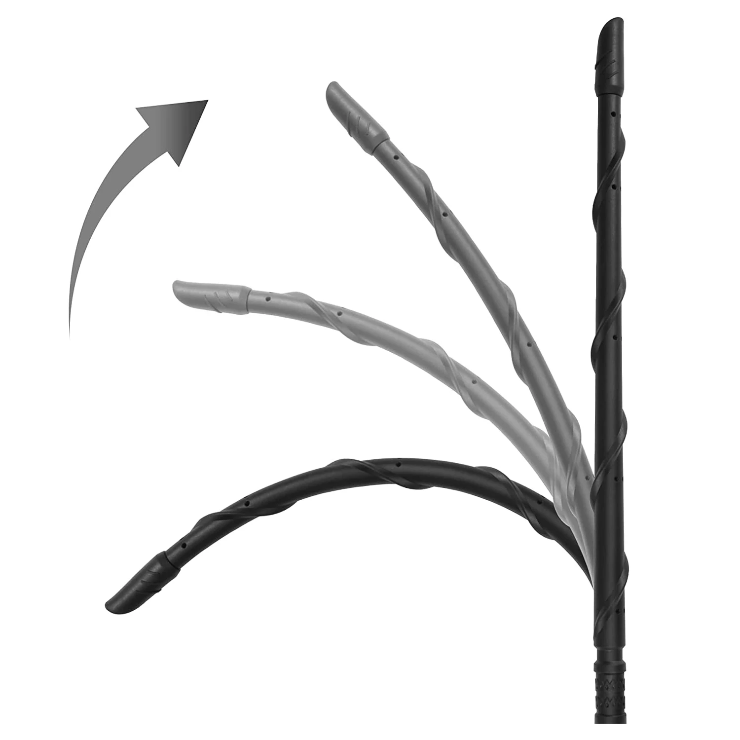 Antena espiral para Jeep Wrangler JK/JL y Gladiator JT - imagen 2