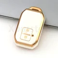 2 button white cover
