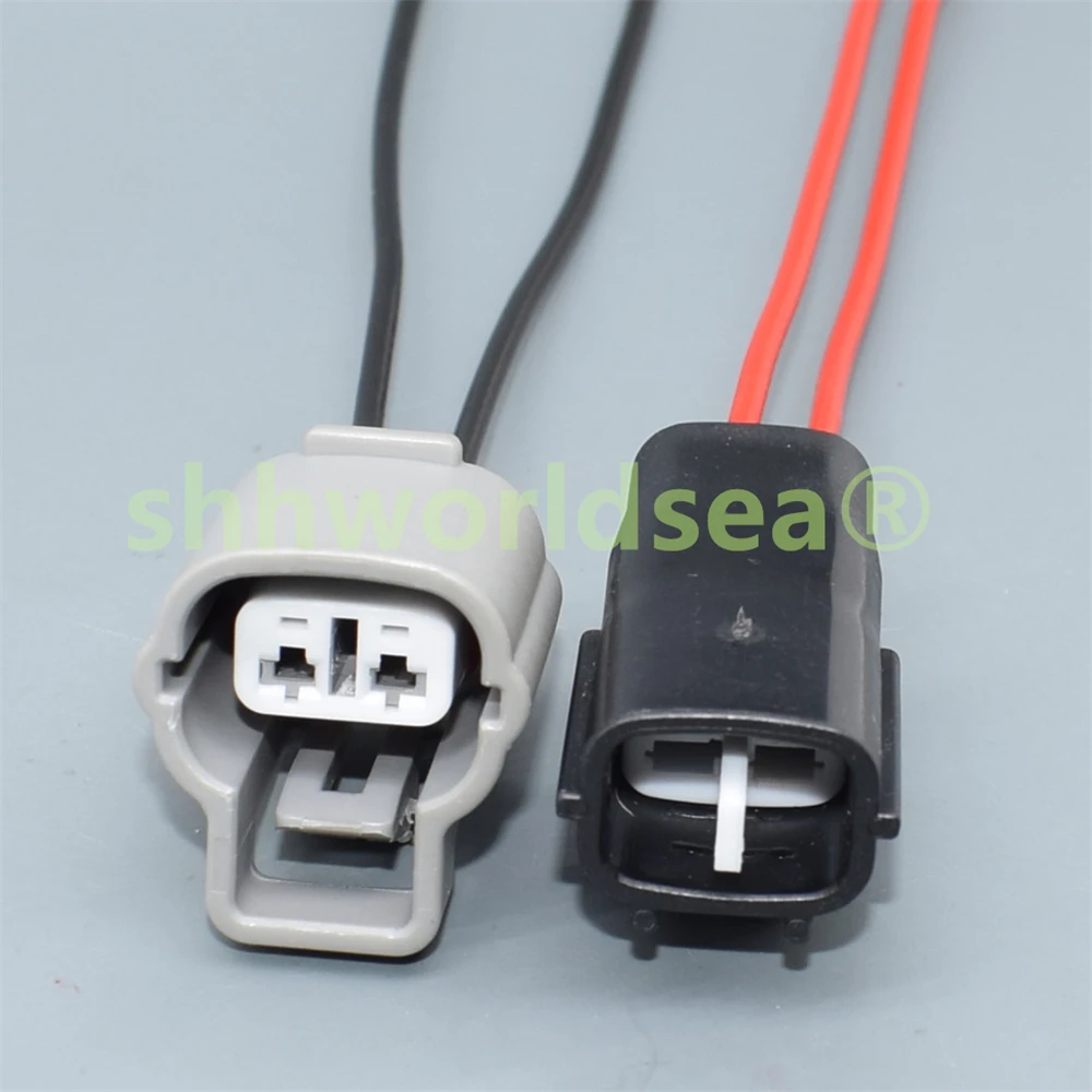 Detalle del conector macho y hembra