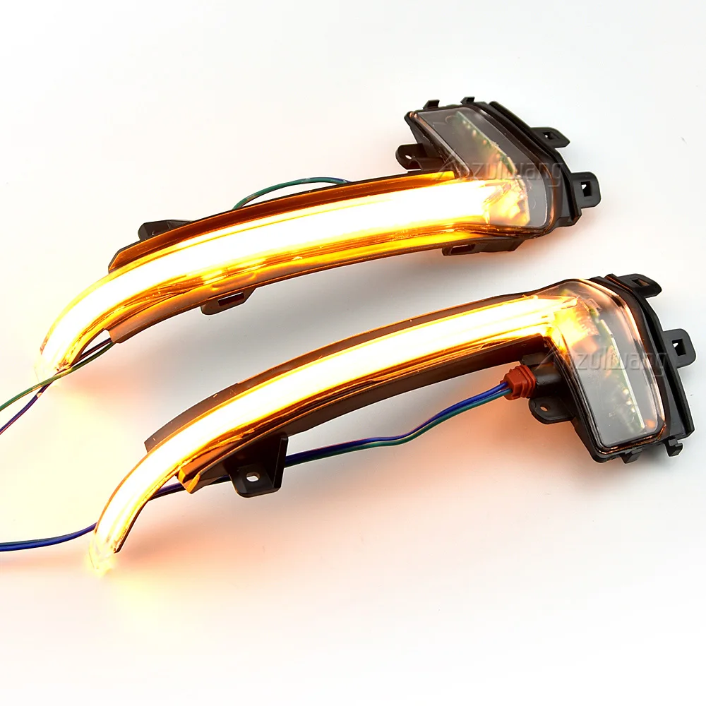 Intermitente LED dinámico secuencial de espejo para Audi A3 8P - imagen 2