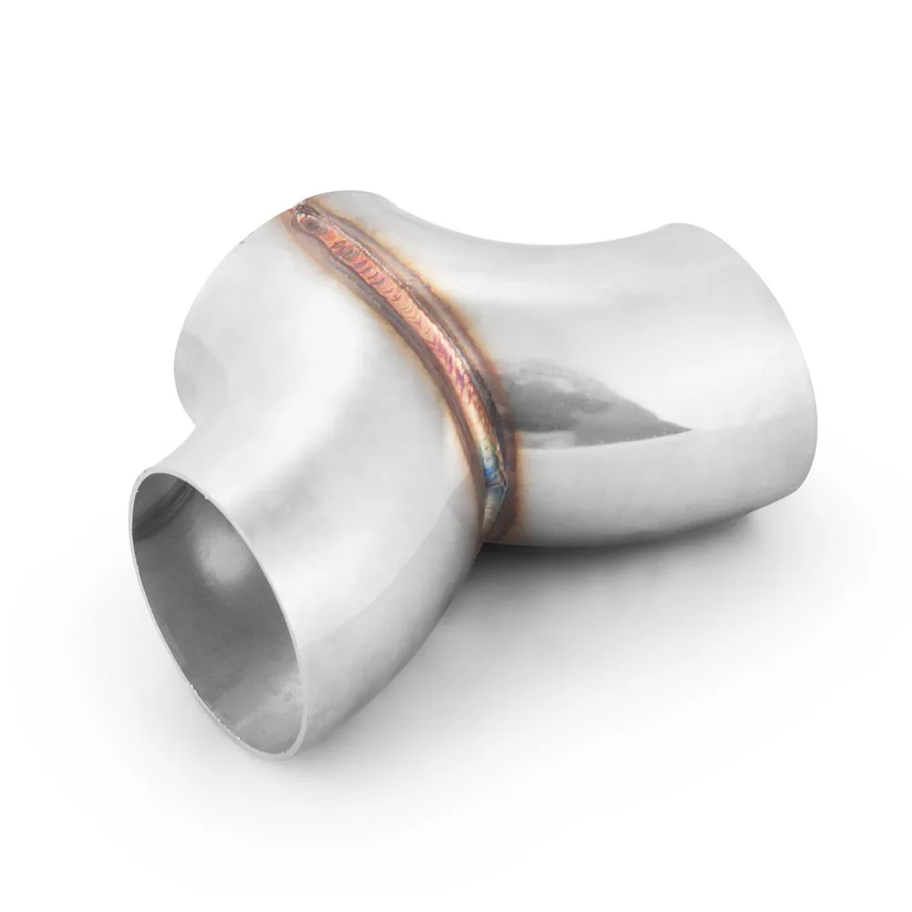 Silenciador de escape OD: 51/57/63/76MM, soldadura tipo Y, tubo de conexión en T, accesorios de tubería de escape de acero inoxidable, Tee en espiga - imagen 3
