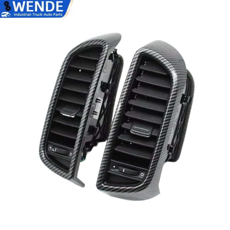 Delantero/trasero/1 juego de fibra de carbono - Conjunto de ventilación de aire para automóvil estilo 7P 5819703   7P 5819704   Para Porsche Cayenne 2011-2017 - imagen 2