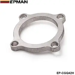 EPMAN Brida de escape turbo 2,5 pulgadas, 4 tornillos T3/T4 GT35