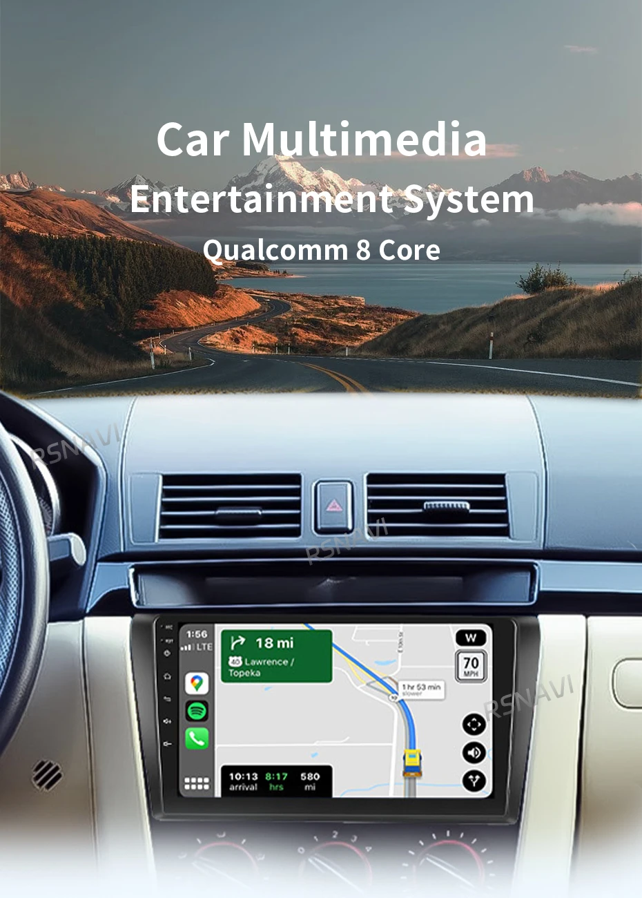 Conectores y accesorios de la radio para Mazda 3