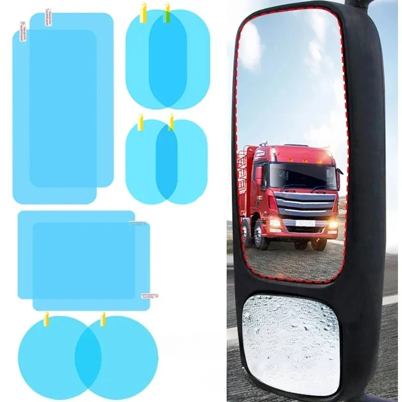 Película antivaho y antilluvia adhesiva para retrovisor de coche - imagen 4