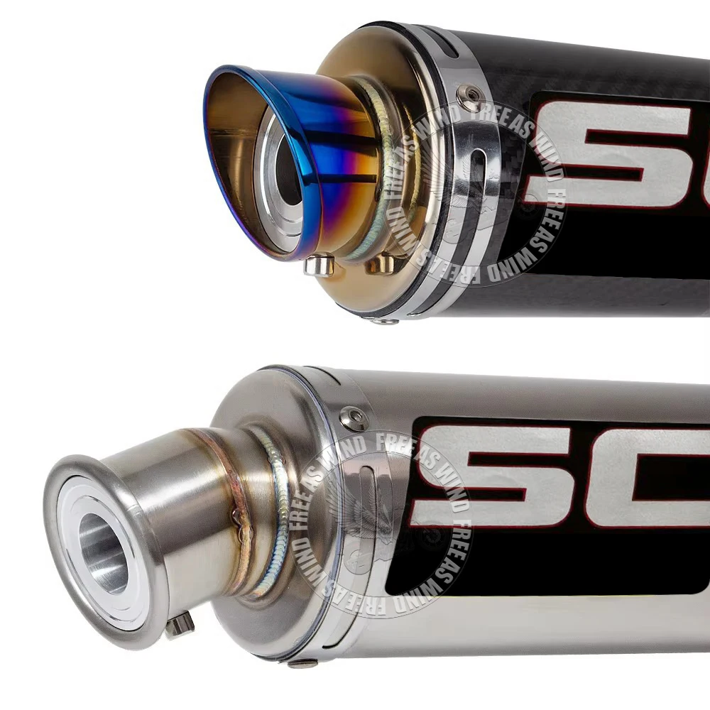 Silenciador escape SC 51mm – KTM Duke 390, Yamaha MT-07 - imagen 2