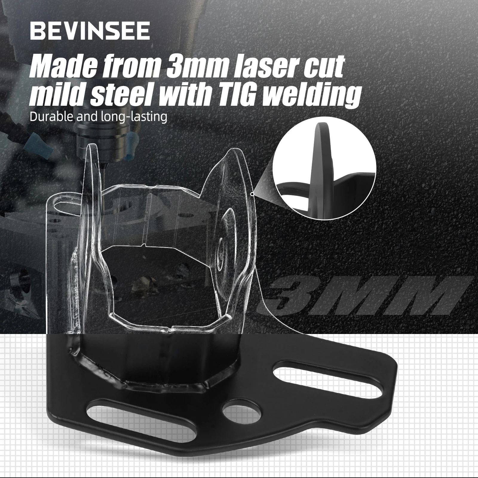 Brazos traseros regulables de convergencia para BMW E36, E46 y Z4 - imagen 2