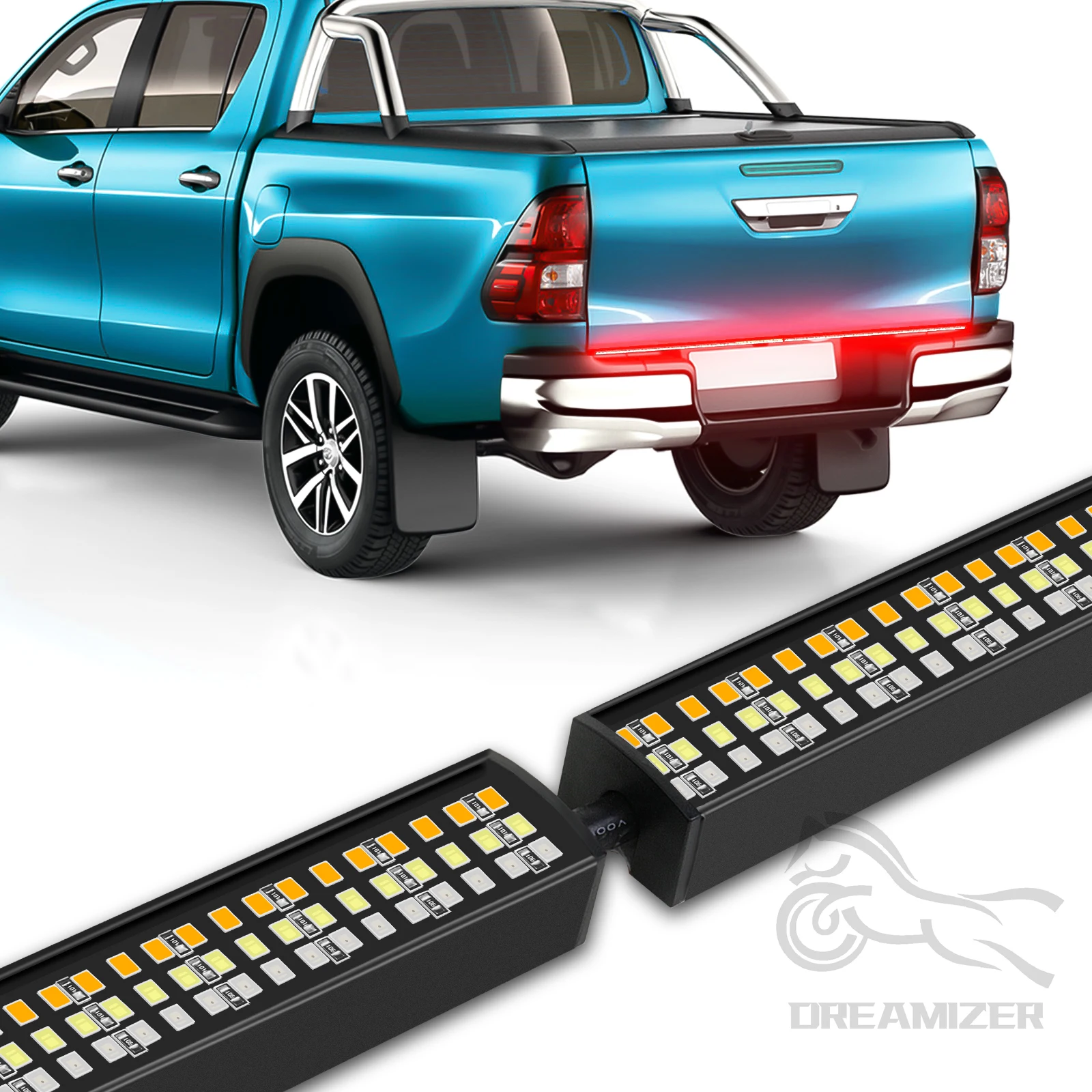 Barra LED puerta trasera - tira de luz impermeable con freno y giro - imagen 2