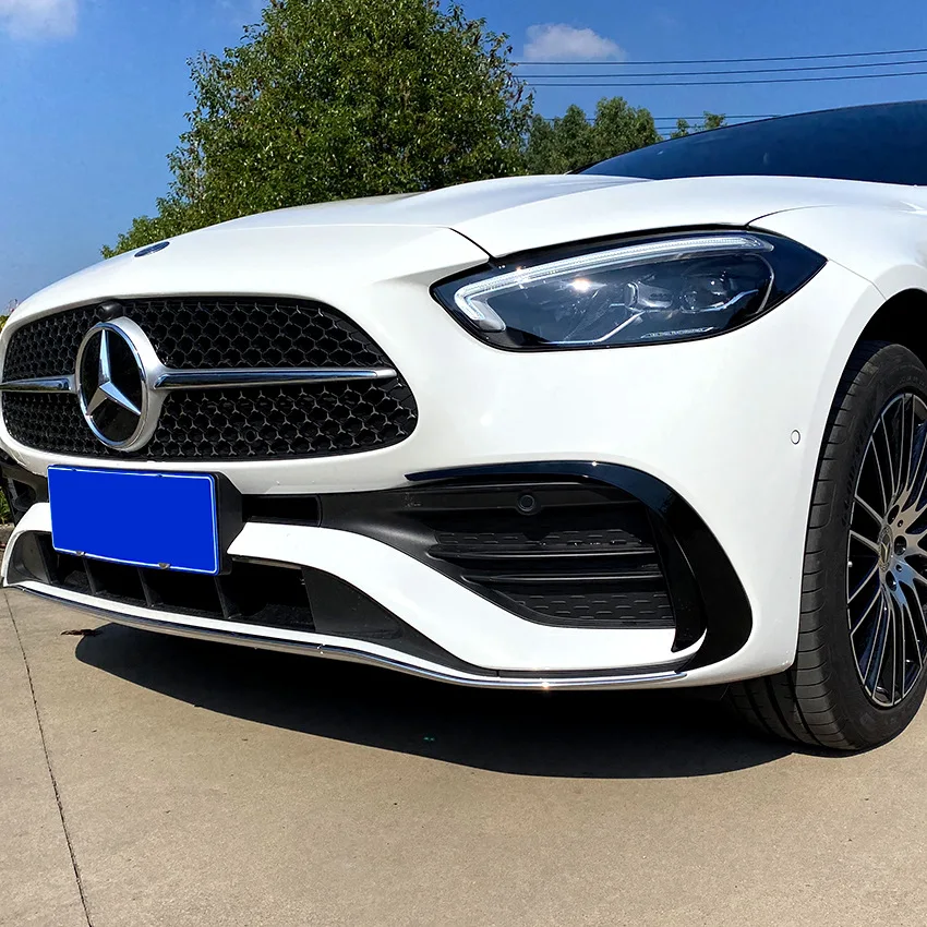 OEM Mercedes Clase C W206 AMG Splitter de parachoques 2022 original - imagen 5