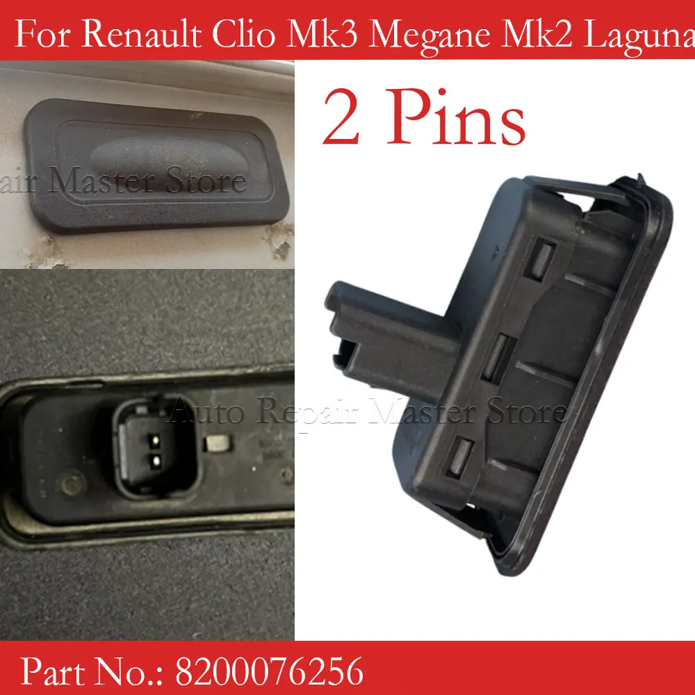 Interruptor de maletero trasero Renault Clio Megane Laguna - imagen 2