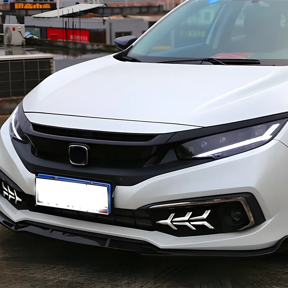 Faros delanteros LED Honda Civic X 2016-2021 con proyectores - imagen 2