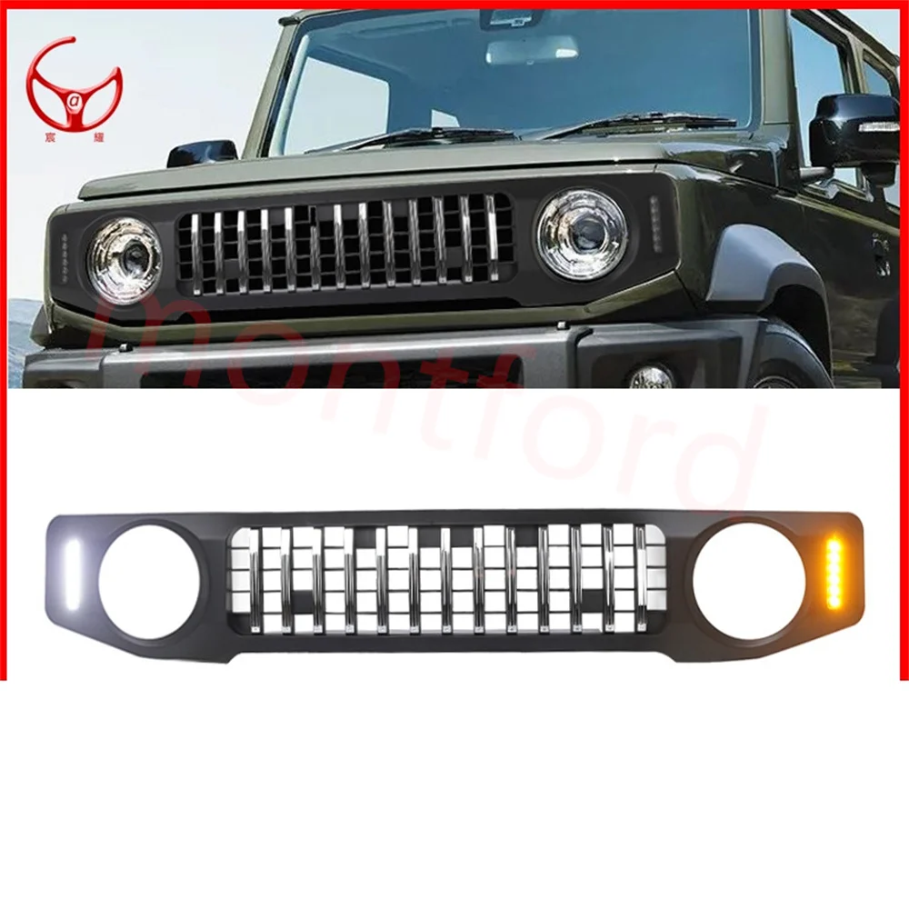 Rejilla delantera estilo panal LED – Suzuki Jimny JB64 JB74 2018-2020