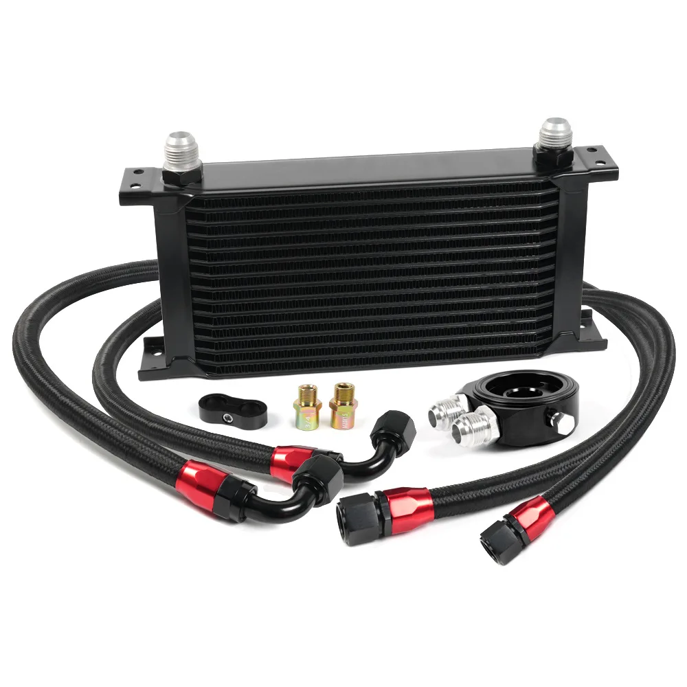 Kit enfriador aceite universal AN10 – radiador motor 10-15 filas