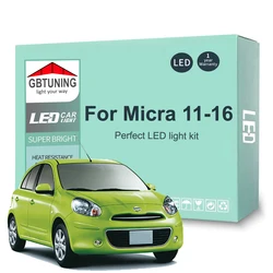 Kit iluminación LED interior Nissan Micra K13 (2011-2016)