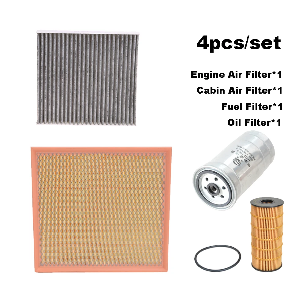 Kit de filtros para Dongfeng Rich 6 DF6 2.3 diésel