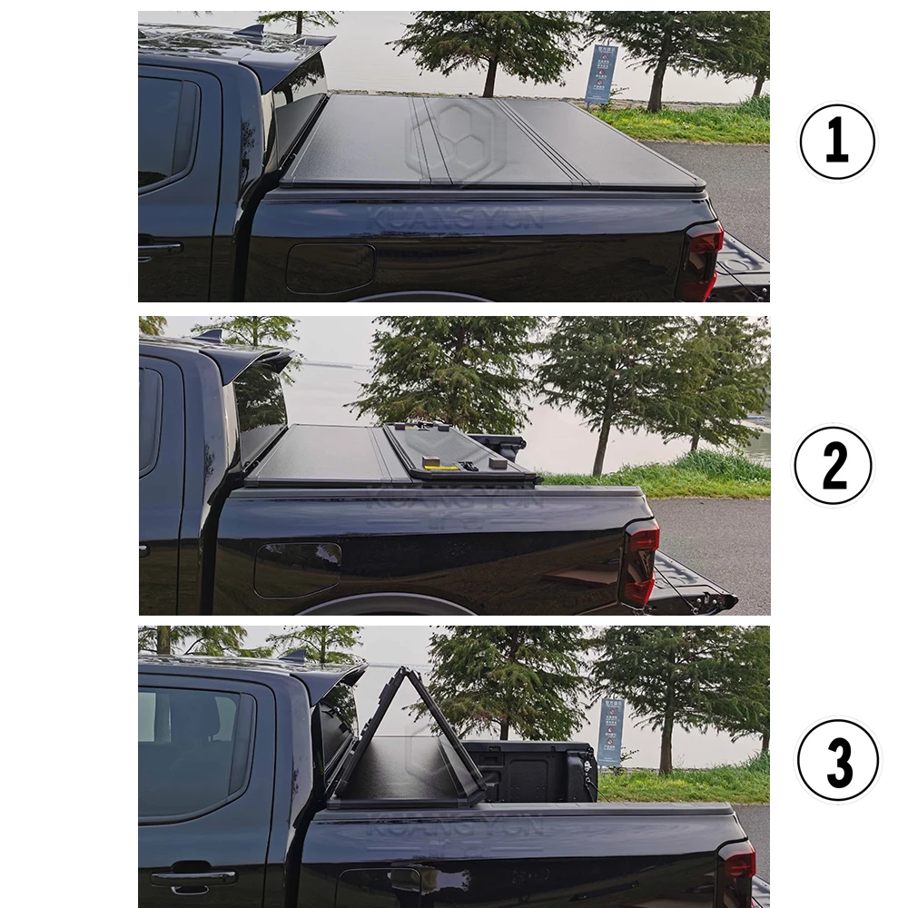 Cubierta Tonneau triple rígida para Ford Ranger 2019 - imagen 4