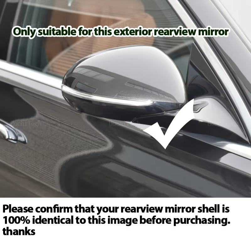 Carcasas de retrovisor efecto carbono para Mercedes Clase C, E, S y GLC - imagen 2
