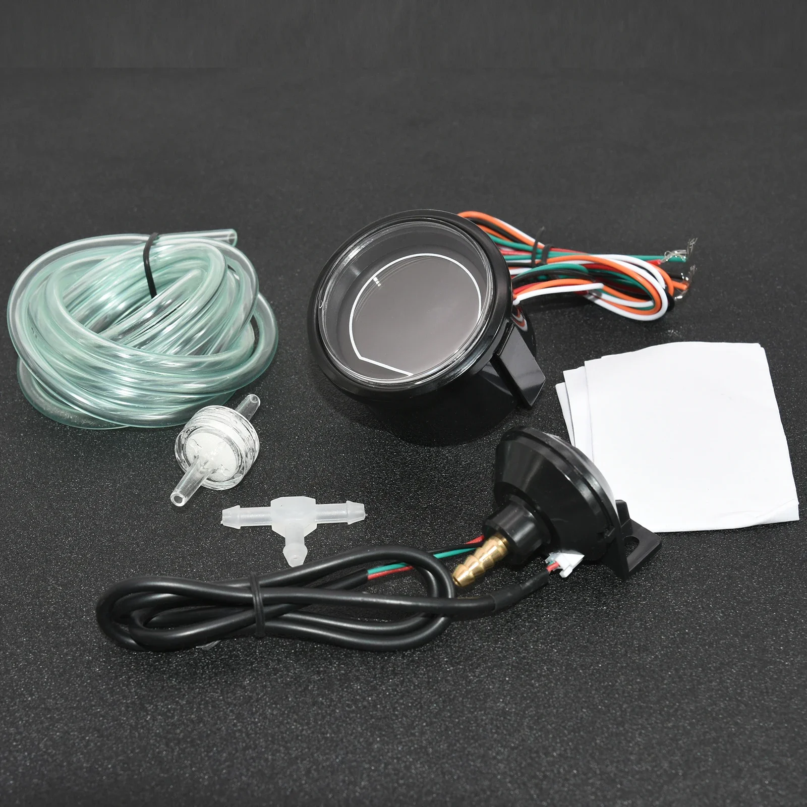 Manómetro presión turbo digital con sensor – Retroiluminación LED 12V - imagen 4