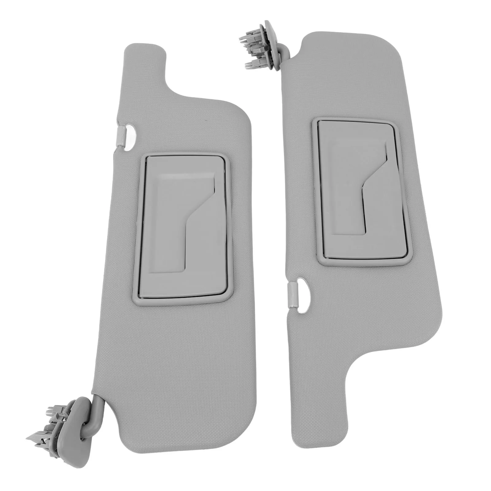 Visera parasol gris ABS para Toyota Corolla E120/E130 2001-2007