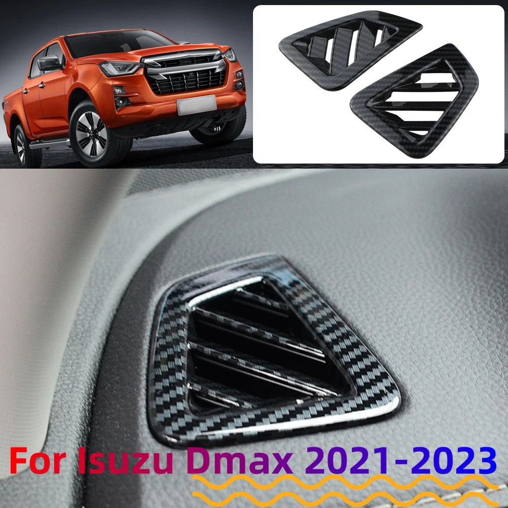Rejilla ventilación salpicadero fibra carbono Isuzu D-Max