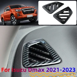 Rejilla ventilación salpicadero fibra carbono Isuzu D-Max