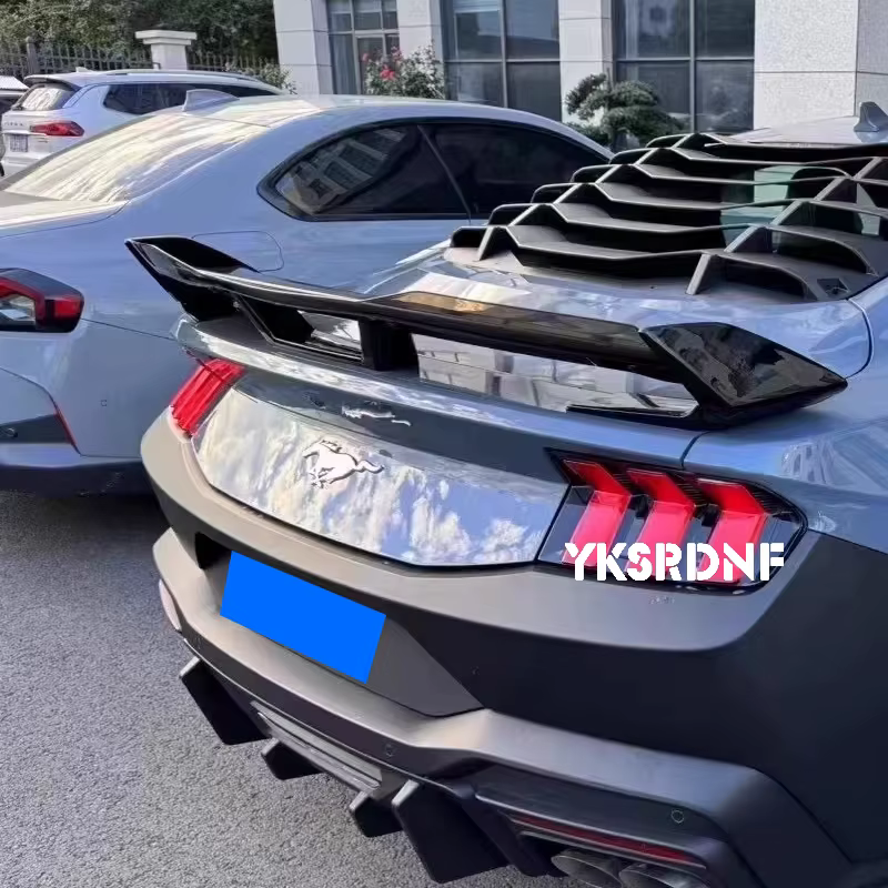 Alerón trasero ABS negro para Ford Mustang S650 GT/Dark Horse - imagen 2